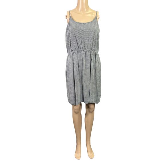 Old Navy Womens Blouson Sundress Sleeveless Geo Print Summer Lightweight Large - Picture 7 of 15